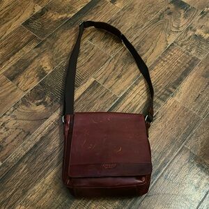 Men’s Osprey Shoulder Satchel Brown